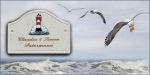 Haust�rschild Maison Sign�e Bogen 23 x 16 cm Leuchtturm