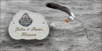 Haust�rschild Maison Sign�e Wolke 22 x 16 cm Schiff
