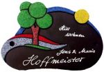 gro�es T�rschild mit Baum