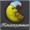 Zimmerschild Kinderzimmer Mond