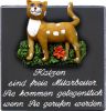 Spr�cheschild Katzen sind freie Mitarbeiter...