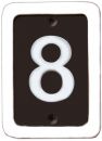 Schild f�r 1 Ziffer