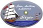 Preview: Türschild Segelschiff