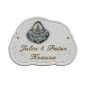 Preview: Haustürschild Maison Signée Wolke 22 x 16 cm Schiff
