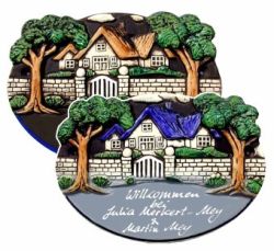 Türschild Landhaus