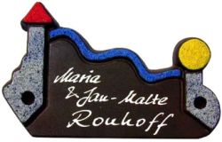 Schild mit Burg