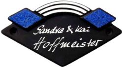 Kleines Schild Trapez