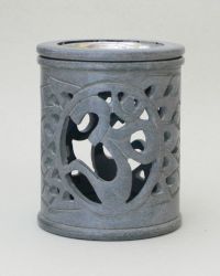 Räucherduftlampe grau