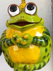 Gartenkugel Froschkönig