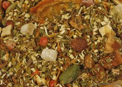 Orange Pistazie aromatisierter HoneybuschTee