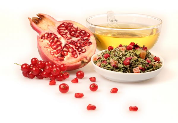 Granatapfel Johannisbeere mit Moringa
