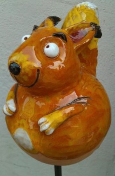 Gartenkugel Eichhörnchen