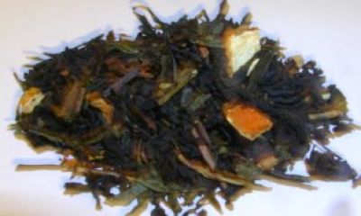 Kashmir aromatisierter Schwarz Grüntee