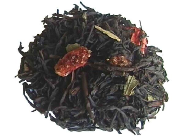 Erdbeer Sahne schwarzer Tee