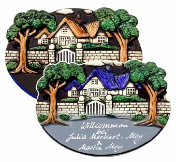 Türschild Landhaus