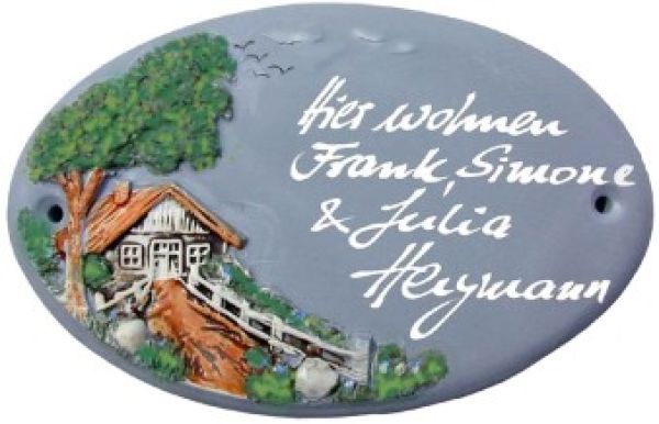 Türschild Dünenhaus