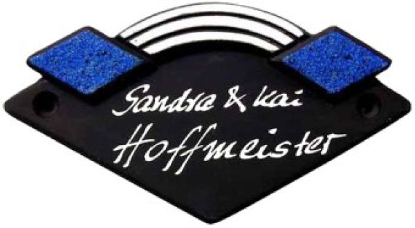 Kleines Schild Trapez