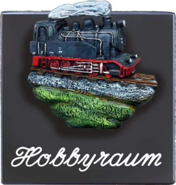 Zimmerschild Hobbyraum