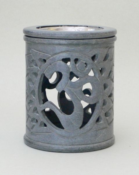 Räucherduftlampe grau