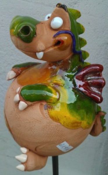 Gartenkugel Drache