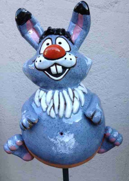 Gartenkugel Hase