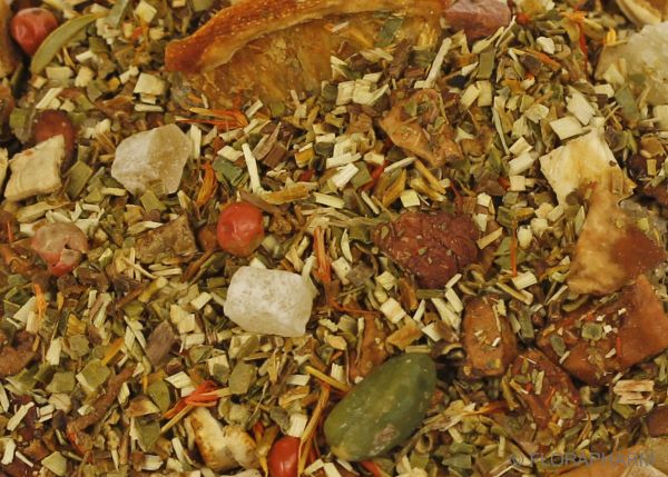 Orange Pistazie aromatisierter HoneybuschTee