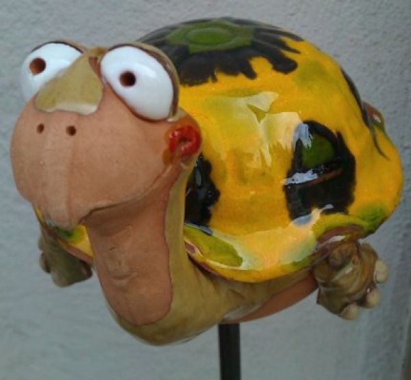 Gartenkugel Schildkröte