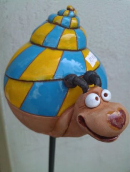 Gartenkugel Schnecke