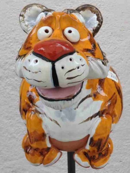 Gartenkugel Tiger