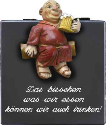 Sprücheschild das bisschen was..